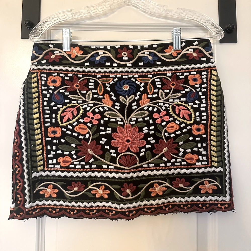Embroidered Skirt